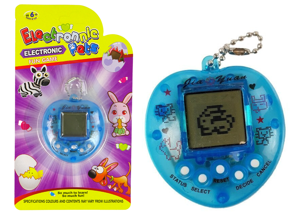 mamido Elektronická hra Tamagotchi zvířátko modrá