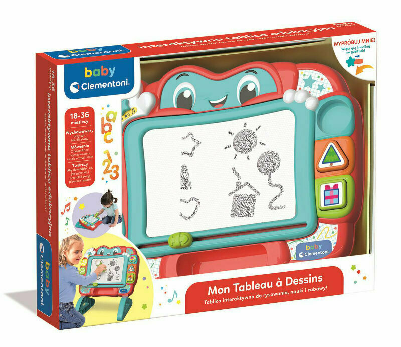 mamido Interaktivní magnetická tabule Clementoni