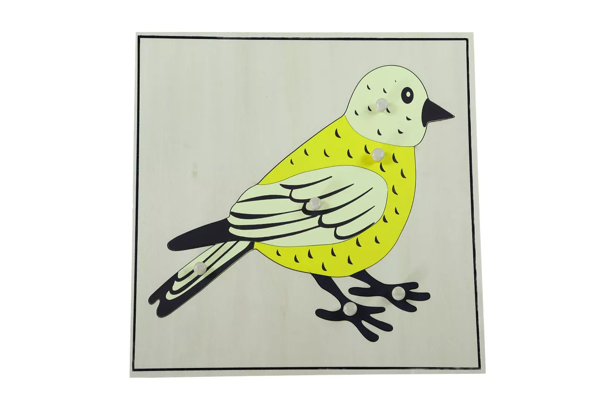 Moyo Montessori Moyo Montessori Puzzle - pták
