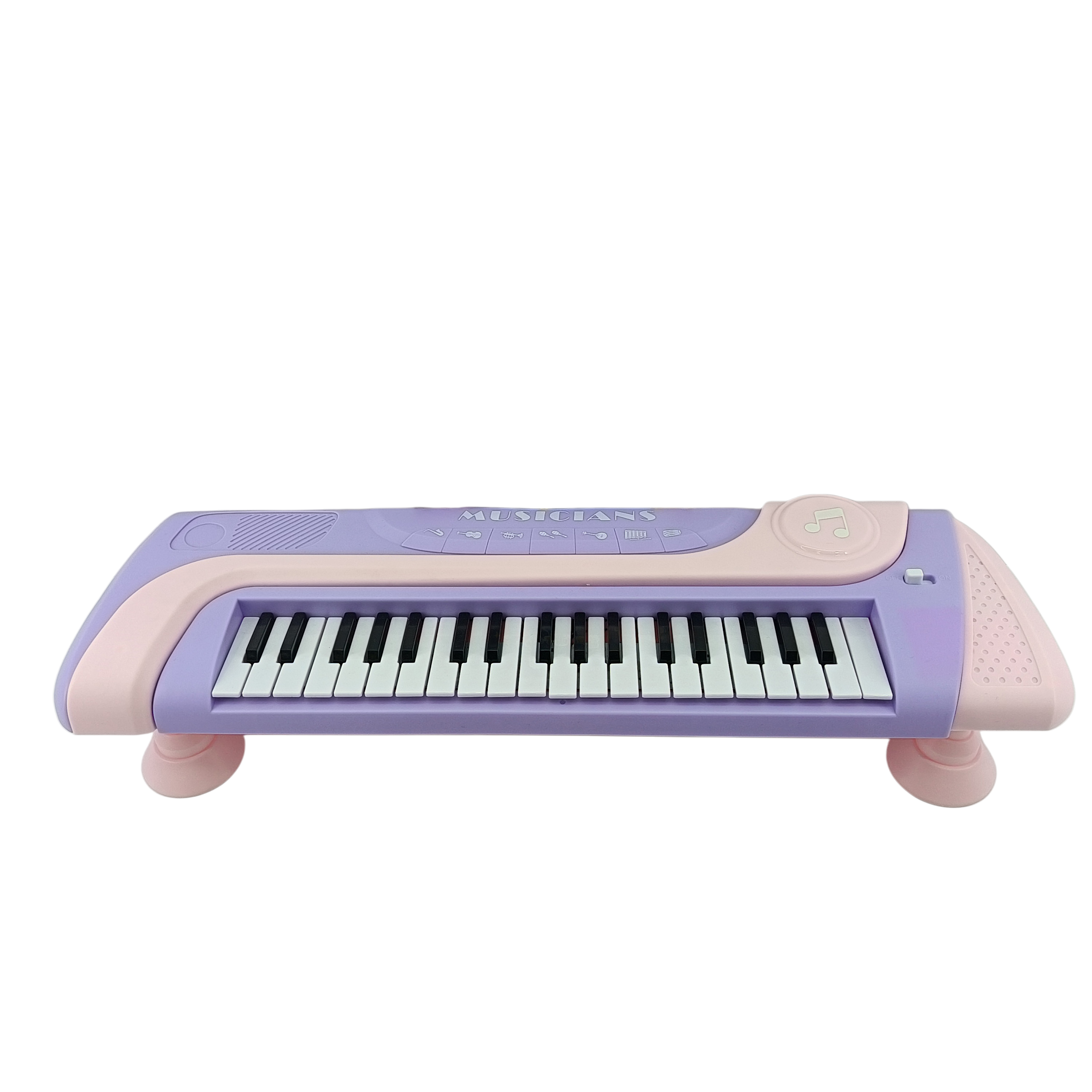 Levně Mamido Dětský elektrický keyboard 37 kláves růžovo-fialový