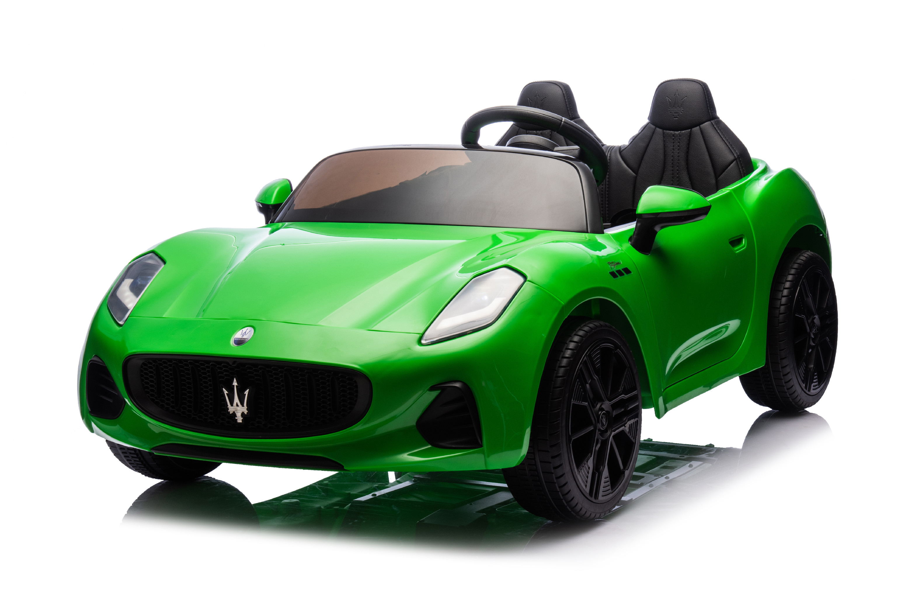 Levně Mamido Elektrické autíčko Maserati GranTurismo Folgore 24V | 480W | 60 kg zelené