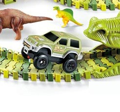 mamido Náhradní autíčko pro Dinosauří autodráhu 240 dílků S-XC256A