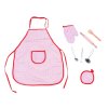 Kuchyňský set zástěra, rukavice, váleček03