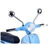 Dětská Vespa elektrický skútr bílý03