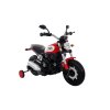 Dětská elektrická motorka QK307 červená2