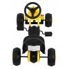 Dětská šlapací motokára žlutá4