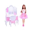 Panenka Anlily v elegantních šatech a toaletní stoleček s doplňky3