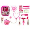 Dětský lékařský kufřík růžový1