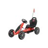 Velká šlapací motokára Ferrari červená2