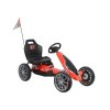 Velká šlapací motokára Ferrari červená