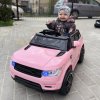 Dětské elektrické autíčko Land Rapid Racer růžové