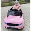 Dětské elektrické autíčko Land Rapid Racer růžové