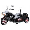dětská elektrická motorka chopper černá