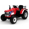 Dětský elektrický traktor Mahindra XXL červený