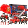 hasičské auto s helmou set (2)