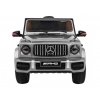 mamido Elektrické autíčko Mercedes G63 AMG lakované stříbrné 2