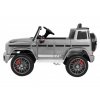 mamido Elektrické autíčko Mercedes G63 AMG lakované stříbrné 3
