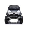 mamido Dětské elektrické autíčko Mercedes Unimog 4x4 bílé