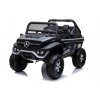mamido Dětské elektrické autíčko Mercedes Unimog 4x4 černé 9