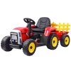 dětský elektrický traktor červený