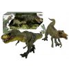 Dvě figurky Tyrannosaurů
