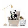Plyšová panda s dítětem 60 cm