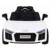 Dětské elektrické autíčko Audi R8 Spyder bílé