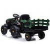 pol pl Traktor z Przyczepa na akumulator BDM0925 Zielony Wojskowy 4170 3