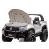 Dětské elektrické autíčko Toyota Hilux 4x4 bílé 12