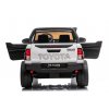 Dětské elektrické autíčko Toyota Hilux 4x4 bílé 7
