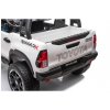 Dětské elektrické autíčko Toyota Hilux 4x4 bílé 10