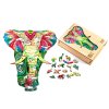 Dřevěné puzzle slon 314 dílů (4)