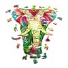 Dřevěné puzzle slon 314 dílů (9)