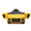 Elektrické autíčko Audi R8 Lift žluté01