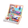 knížka magnetická stavebnice autíčka7