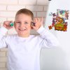 dětské puzzle magnetky tlapky5