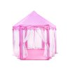 Dětský stan zámek růžový
