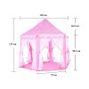 Dětský stan zámek růžový