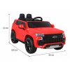 Elektrické autíčko Chevrolet Tahoe červený16
