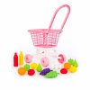 Nákupní košík s ovocem růžový3