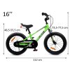 Dětské kolo RoyalBaby EZ Freestyle 16 zelené02
