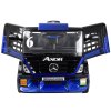 Dětské elektrické autíčko Mercedes s návěsem 2x200W modré02