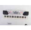 Velký Dětský keyboard multifunkční s mikrofonem 54 kláves bílý