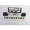 Velký Dětský keyboard multifunkční s mikrofonem 54 kláves bílý
