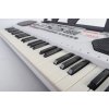 Velký Dětský keyboard multifunkční s mikrofonem 54 kláves bílý