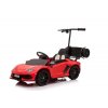 Elektrické autíčko Lamborghini Aventador červené s plošinou