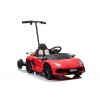 Elektrické autíčko Lamborghini Aventador červené s plošinou
