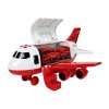 Hasičské letadlo s třecím pohonem 1:64 a autíčky