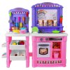 Velká dětská kuchyňka s mazací tabulí a další doplňky růžová