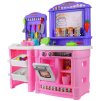 Velká dětská kuchyňka s mazací tabulí a další doplňky růžová